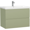 Тумба под раковину подвесная CERSANIT MODUO 80 для COMO 80 шалфей 69345